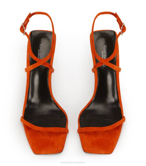 Stöckelschuhe| de Tony Bianco Frauen Naxos-Absätze Aperol-Wildleder 4624180
